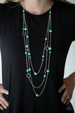 Paparazzi Necklace - Brilliant Bliss - Green