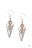 Paparazzi Earring - Terra Territory - Brown