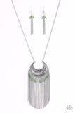 Paparazzi Necklace - Desert Coyote - Green