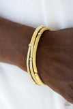 Paparazzi Bracelet - Drop A SHINE - Yellow