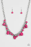Paparazzi Necklace - Paleo Princess - Pink