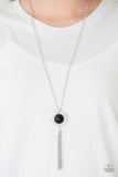 Paparazzi Necklace - Always Front and Center - Black