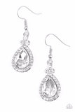 Paparazzi Earring - Self-Made Millionaire - White