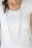 Paparazzi Necklace - Industrial Circus - Green