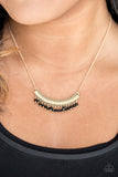 Paparazzi Necklace - Fringe Fever - Gold