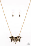 Paparazzi Necklace - Crowning Moment - Gold