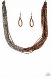 Paparazzi Necklace - Flashy Fashion - Copper