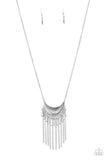 Paparazzi Necklace - Happy Is The Huntress - Silver