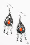Paparazzi Earring - Sahara Song - Red