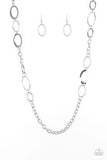 Paparazzi Necklace - Chain Cadence - Silver