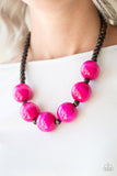 Paparazzi Necklace - Oh My Miami - Pink