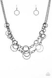 Paparazzi Necklace - Urban Center - Black