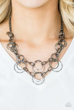 Paparazzi Necklace - Urban Center - Black
