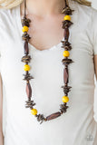 Paparazzi Necklace - Cozumel Coast - Yellow