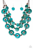 Paparazzi Necklace - Catalina Coastin - Blue