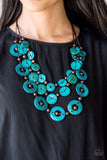 Paparazzi Necklace - Catalina Coastin - Blue