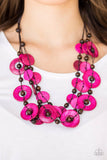 Paparazzi Necklace - Catalina Coastin - Pink