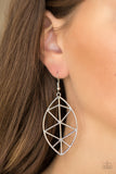Paparazzi Earring - Unbreakable - Silver