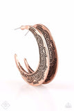 Paparazzi Earring - Sagebrush and Saddles - Copper