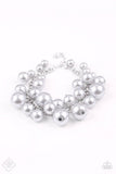 Paparazzi Bracelet - GLAM The Expense! - Silver