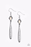 Paparazzi Earring - Colorfully Canyonland - White