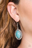 Paparazzi Earring - Aztec Horizons - Blue