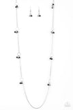 Paparazzi Necklace - House Party Posh - Black