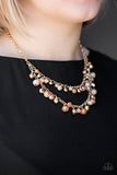 Paparazzi Necklace - Fashion Show Fabulous - Gold