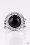Paparazzi Ring - Pampered In Pearls- Black