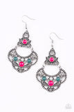 Paparazzi Earring - Garden State Glow - Multi