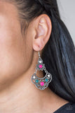 Paparazzi Earring - Garden State Glow - Multi