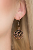 Paparazzi Earring - Dream TREEHOUSE - Copper
