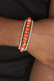 Paparazzi Bracelet - Epic Escape - Orange