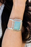 Paparazzi Bracelet - PLAINS and Simple - Blue