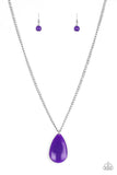 Paparazzi Necklace - So Pop-YOU-lar - Purple