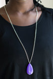 Paparazzi Necklace - So Pop-YOU-lar - Purple