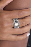Paparazzi Ring - Butterfly Belle - White