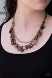 Paparazzi Necklace - Cast Away Treasure - Multi