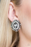 Paparazzi Earring - Dine and Dapper - Silver