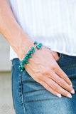 Paparazzi Bracelet - Malibu Masquerade - Green