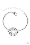 Paparazzi Bracelet - A MOONWALK In The Park - White