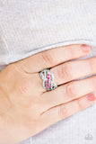 Paparazzi Ring - Flirting With Sparkle - Pink