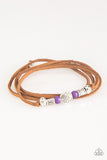 Paparazzi Urban Bracelet - Clear A Path - Purple