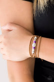 Paparazzi Urban Bracelet - Clear A Path - Purple