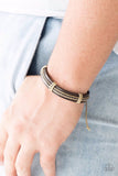 Paparazzi Bracelet - Rugged Rambler - Brown