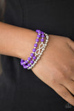 Paparazzi Bracelet - Immeasurably Infinite - Purple