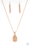 Paparazzi Necklace - Magic Potions - Rose Gold