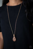 Paparazzi Necklace - Magic Potions - Rose Gold
