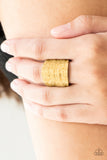 Paparazzi Ring - Paleo Patterns - Gold