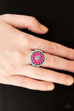 Paparazzi Ring - Garden View - Pink